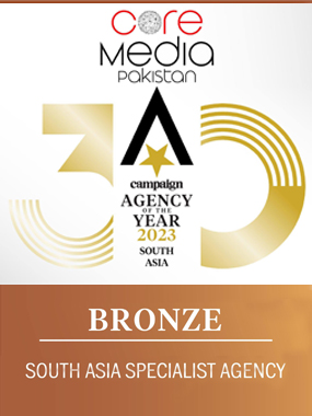 Core Media Win South Asia Specialist Agency Award 2023 | The Best OOH Creative Agency In Pakistan